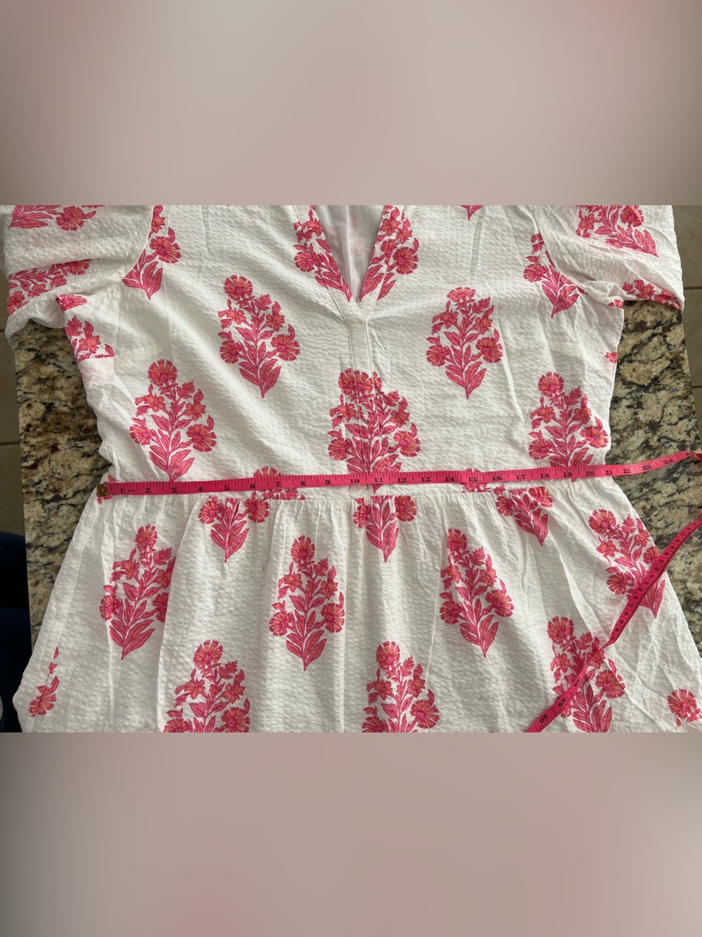 New Vineyard Vines Tessa Floral Tie Sleeve Minidress XL - Picture 10 of 13